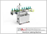 Automatische Ronde Vierkante de Drukmachine van de Flessensticker Zelfklevende Etiketteringsmachines