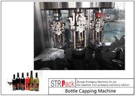 Roterende Plooiende Elektrische ROPP-het Afdekken Machine 6 Hoofden voor Aluminiumglb Flessen
