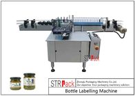 Tin Bottles Cold Glue Labeling-Machine met Nat Lijmdocument voor Ronde Plantaardige oliefles