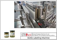 Tin Bottles Cold Glue Labeling-Machine met Nat Lijmdocument voor Ronde Plantaardige oliefles