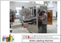 Volledige Automatisch krimpt Koker Etiketteringsmachine voor de Koppencapaciteit 100-350 BPM van Flessenblikken