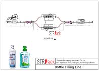 Decodeert de mondspoelings Verpakkende Lijn met Fles, het Vullen Machine, het Afdekken Machine, Etiketteringsmachine voor Vloeibare Vuller