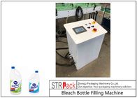 PLC Controle 10 het Flessenvullenmachine van de Hoofdenernst voor 1 - 5L-Bleekmiddelreinigingsmachine