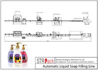 Vloeibare van de de Lijn Automatische Shampoo van het Zeepflessenvullen de Vullende Machine Stabiele Verrichting