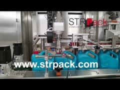 518 Pijp Smeerolie het Vullen Machine Volgende het Afdekken Machine Dubbele Zij Etiketteringsmachine