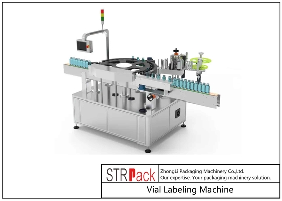 Draaitafel Flacon Fles Etiketteermachine 500st/Min