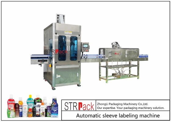 2.5KW automatische krimpkous etiketteermachine voor plastic fles