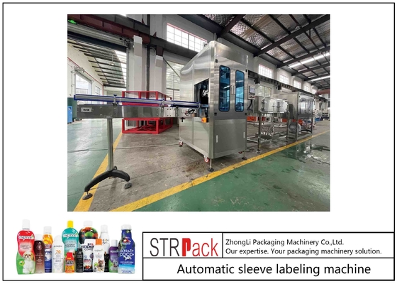 2.5KW automatische krimpkous etiketteermachine voor plastic fles