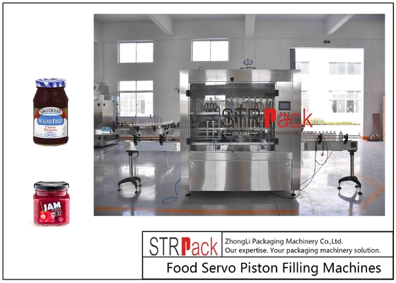 220V / 50Hz PLC Automatische de Luchtconsumptie 0.3m3/Min van de Deeg Vullende Machine