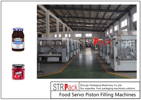 220V / 50Hz PLC Automatische de Luchtconsumptie 0.3m3/Min van de Deeg Vullende Machine