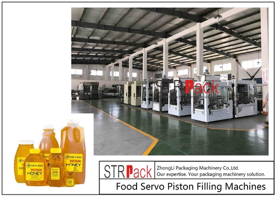 Automatische de Vullende Machinenoise≤70db Afmeting 1000*800*1800mm van Honey Sauce Cream Gel Paste