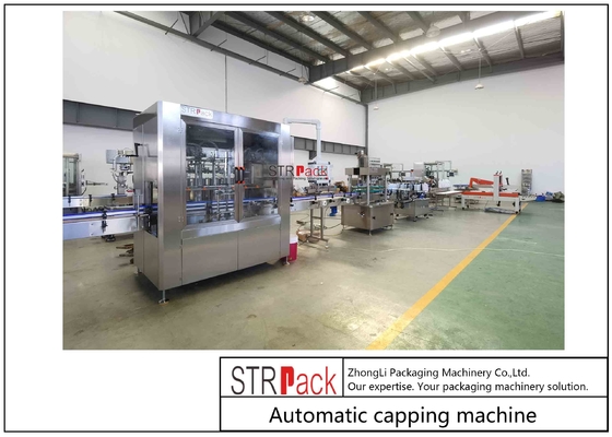 PLC-besturing 1,5 kW flesafdekkingsmachine voor industriële productie