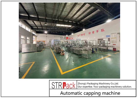 PLC-besturing 1,5 kW flesafdekkingsmachine voor industriële productie
