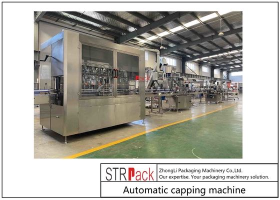 PLC-besturing 1,5 kW flesafdekkingsmachine voor industriële productie