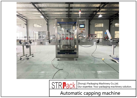 PLC-besturing 1,5 kW flesafdekkingsmachine voor industriële productie