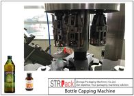 De roterende 4 Hoofdmachine van AluminiumKroonkurk voor Stroop/Olive Oil Screw Thread Cap