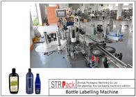 Ronde/Vlakke/Vierkante Fles Etiketteringsmachine, Servo Gedreven Dubbele Zij Etiketteringsmachine