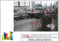 Grote Capaciteits Duurzame Fles Etiketteringsmachine voor Detergent Vlakke Flessen