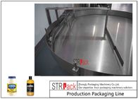 Industriële 50ml-5L om de Machine die van de Flessenverpakking Draaischijf met de fles grootbrengen
