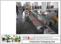 Van de de Verpakkingsmachine van de chemische productenfles Lijn Rolling Type Hand de Verpakkingstransportband van Catonning