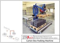 Automatisch Kartonrobot het Palletiseren Systeem voor de Chemie van het de Industrievoedsel het Stapelen