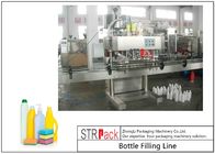 Schonere Flessenvullenlijn met de Anti corrosieve Vuller van de Ernstfles en Roterende het Afdekken Machine