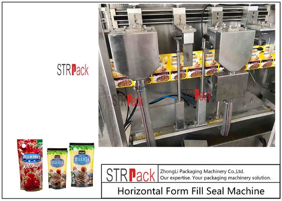 machine voor het vullen en afdichten van zakken